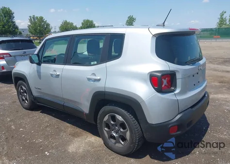 2016 Jeep Renegade Sport z USA, uszkodzony, nr VIN ZACCJAAT7GPC78519